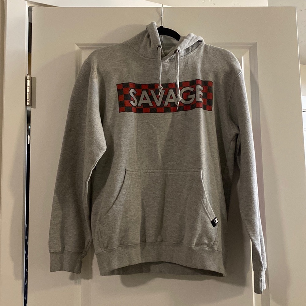 Grey hoodie
